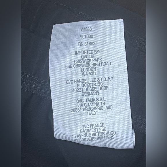 Susan Graver Size XL Black Midi Skirt. - Picture 7 of 7